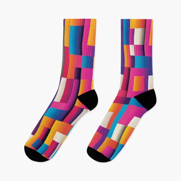 Item preview, Color Combination Pattern, Retro Abstract Multi Color Pattern designed and sold by Mr-true-design.