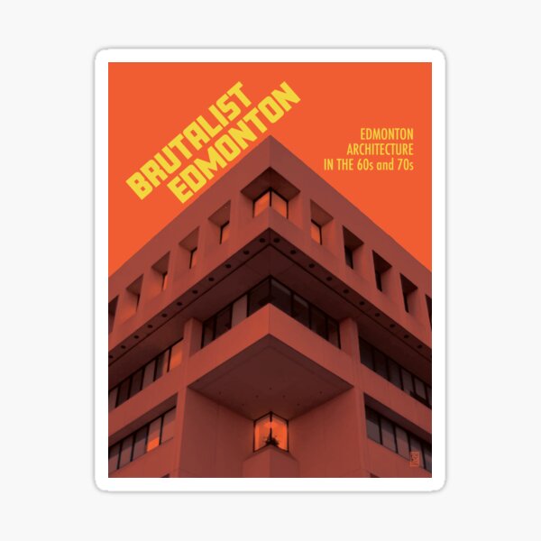 Item preview, Brutalist Edmonton designed and sold by Murder of Crows.