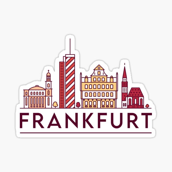 Item preview, Frankfurt cityscape designed and sold by chrlalexandru.