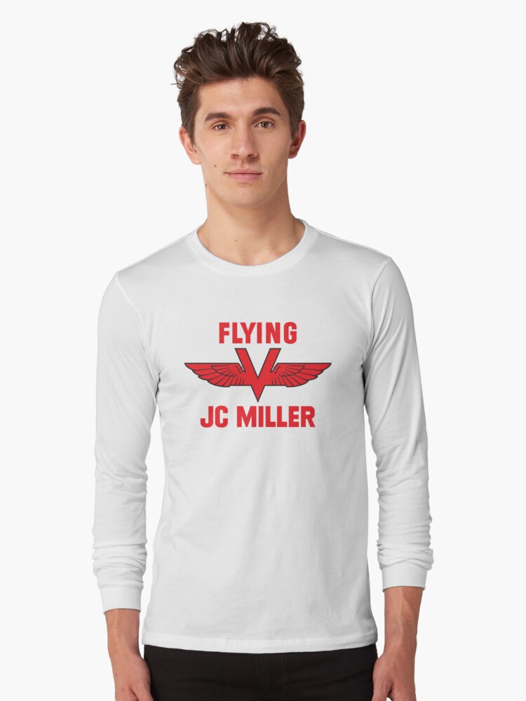 Thumbnail 1 of 5, Long Sleeve T-Shirt, JC Miller Flying V-a designed and sold by jcmillermusic.