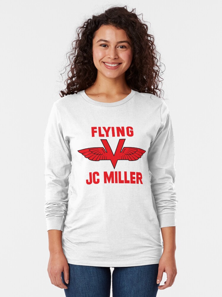 Thumbnail 2 of 5, Long Sleeve T-Shirt, JC Miller Flying V-a designed and sold by jcmillermusic.