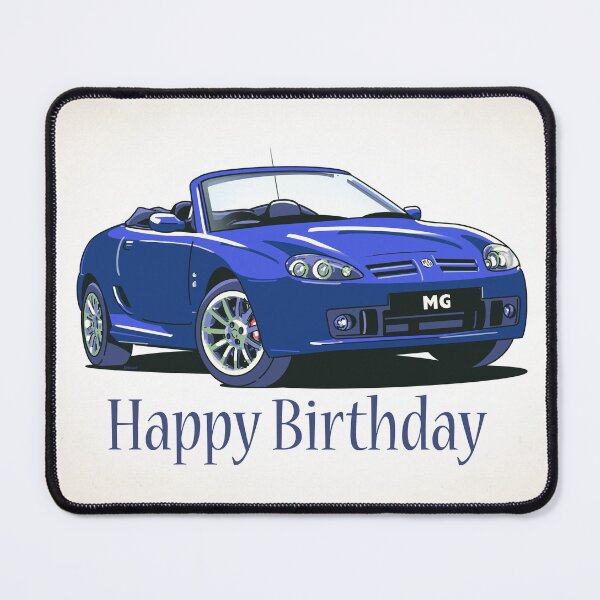 Item preview,  MG TF Car Birthday Card designed and sold by Webazoot Industries - Car Art.