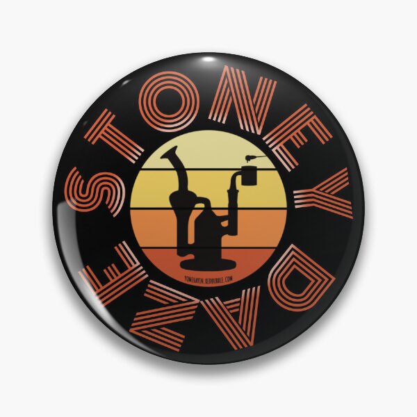 Item preview, Retro Vintage Sunset Orange Dab Rig-Stoney daze designed and sold by YomeHayin.