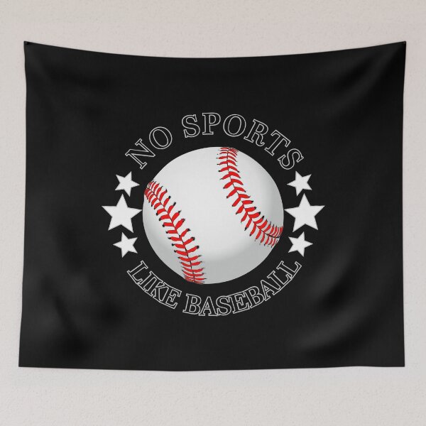 Item preview, No sports Like baseball - Baseball sayings, slogans, and athletics quotes designed and sold by bluehatgraphics.