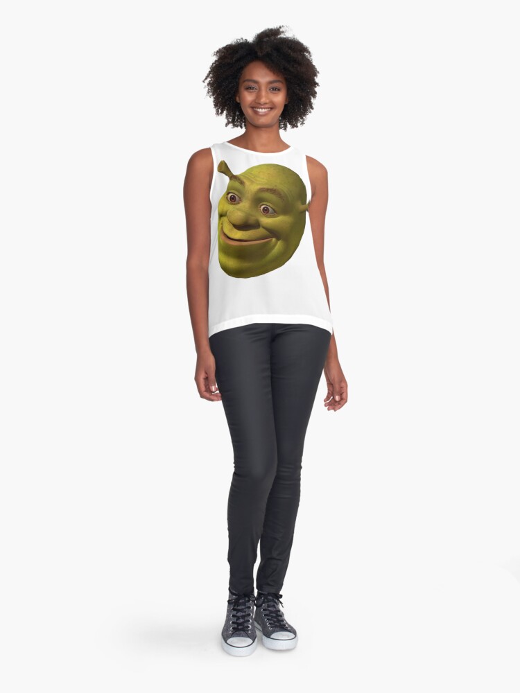 Shrek Funny 'WTF' Face Meme | Photographic Print