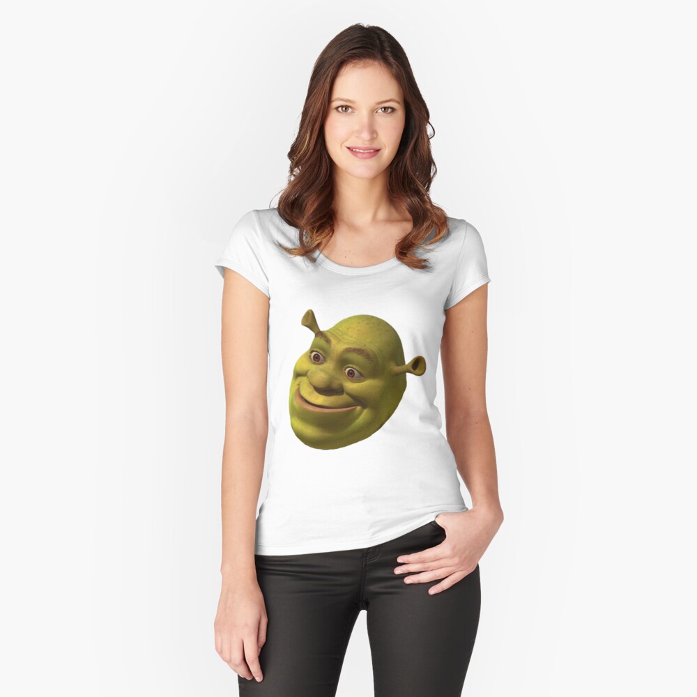 Custom Shrek Funny Wtf Face Meme Legging By Cm-arts - Artistshot