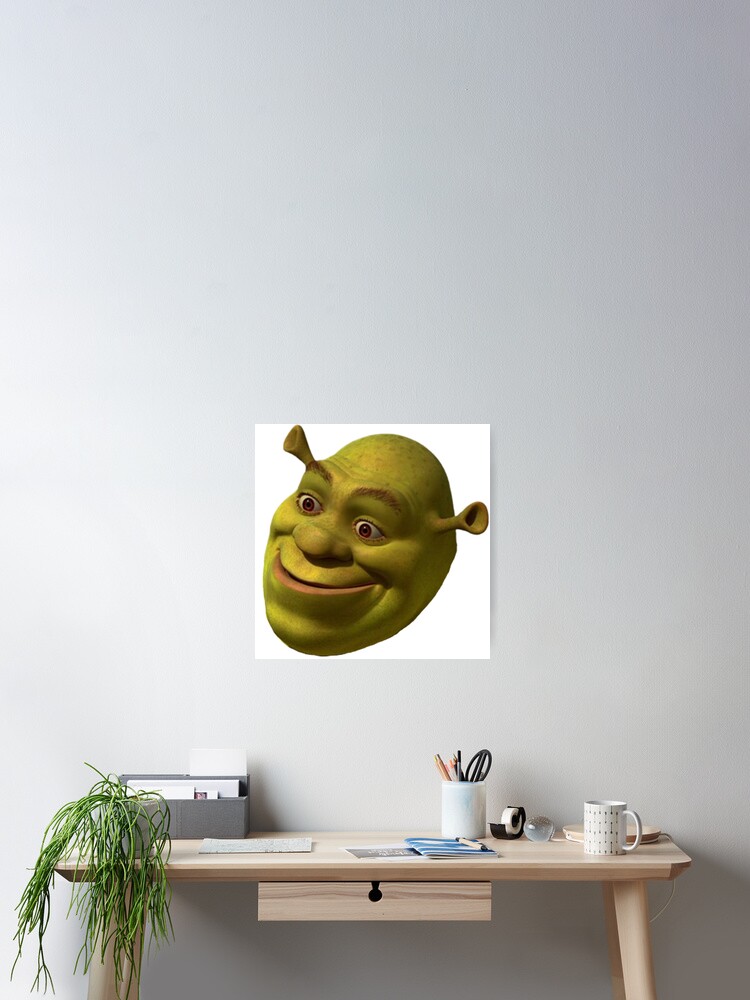 Shrek Funny 'WTF' Face Meme | Greeting Card