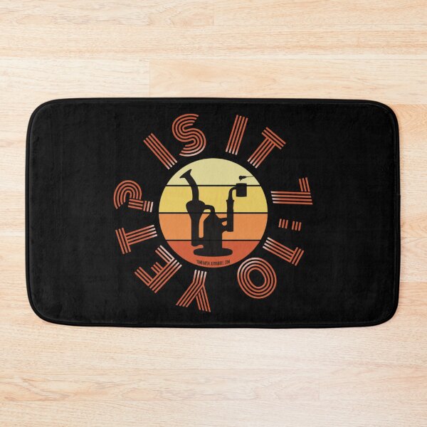 Item preview, Retro Vintage Sunset Orange Dab Rig-Is it 710 yet designed and sold by YomeHayin.