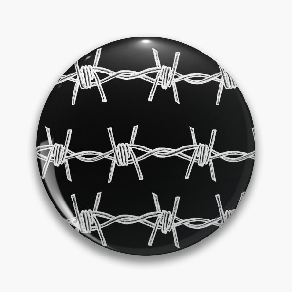 Item preview, Monochrome barbed wire designed and sold by Chaosclanhq.