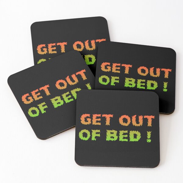 Item preview, Get Out Of Bed ! designed and sold by Organized Chaos Designs.
