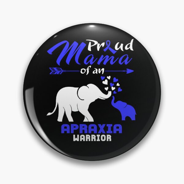 Item preview, Proud Mama Of An Apraxia Warrior designed and sold by heppenp.