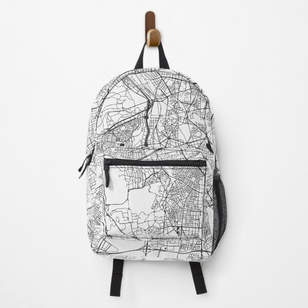 Item preview, Madrid city map white background designed and sold by SHIT! CLOTHING.