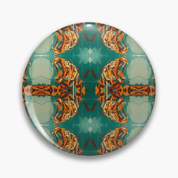 Item preview, Graffiti Pattern - Yawning Tiger  designed and sold by BullishGraphics.