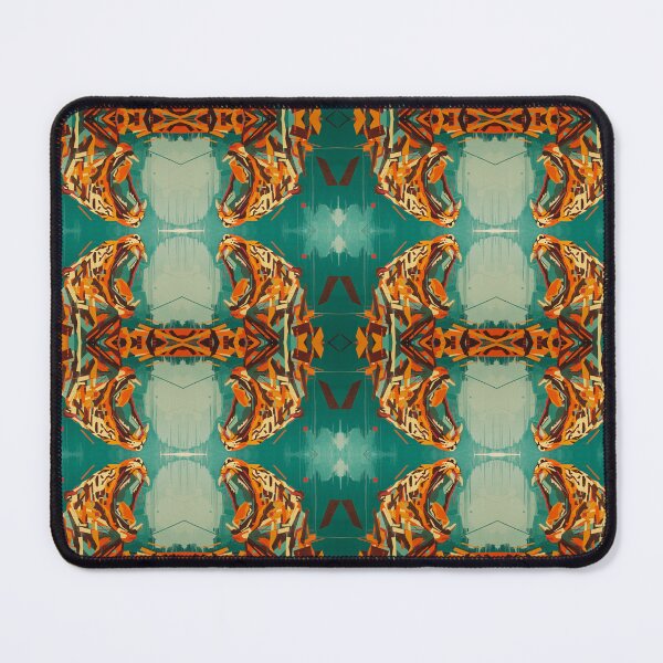 Item preview, Graffiti Pattern - Yawning Tiger designed and sold by BullishGraphics.