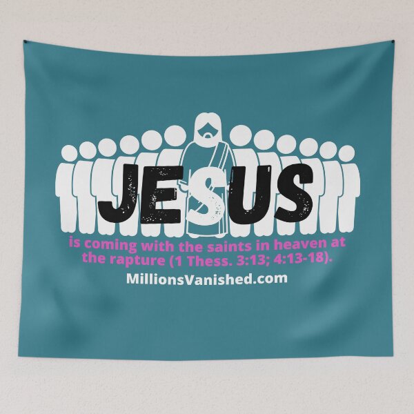 Item preview, Jesus is Coming With Saints 2 - Christian  designed and sold by 1thes416.