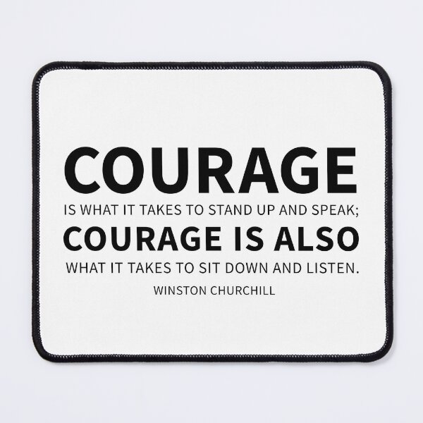 Item preview, Courage is what it takes to stand up and speak designed and sold by corbrand.