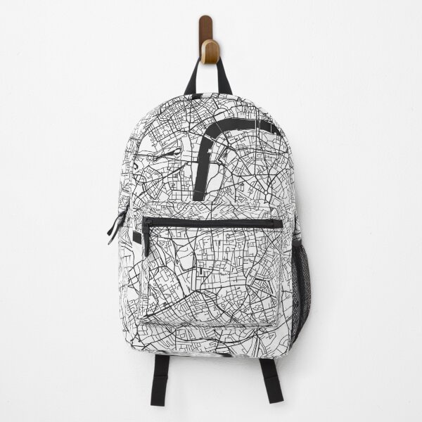 Item preview, London Map white background designed and sold by SHIT! CLOTHING.