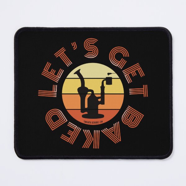 Item preview, Retro Vintage Sunset Orange Dab Rig-Lets get baked designed and sold by YomeHayin.