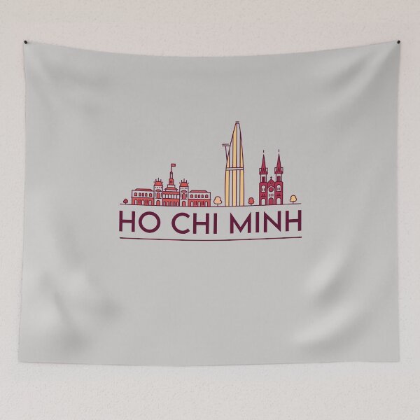 Item preview, Ho Chi Minh cityscape designed and sold by chrlalexandru.