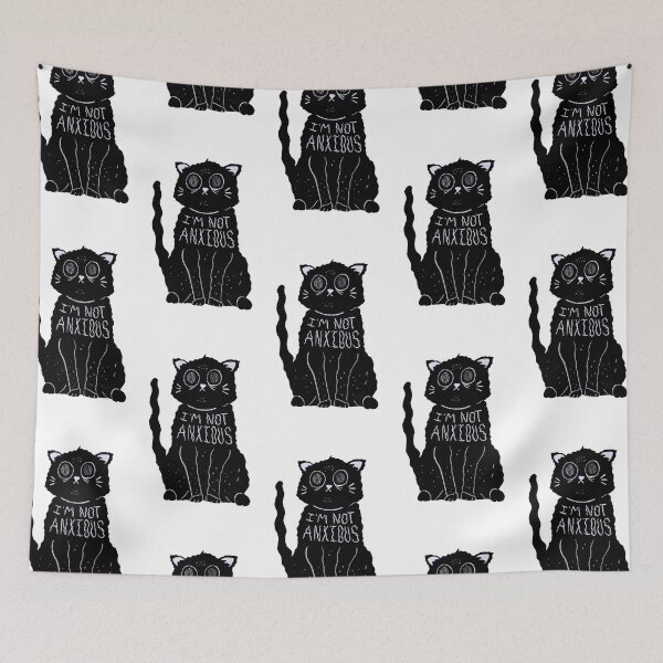Item preview, no estoy ansioso gato designed and sold by SamuelDrawings.