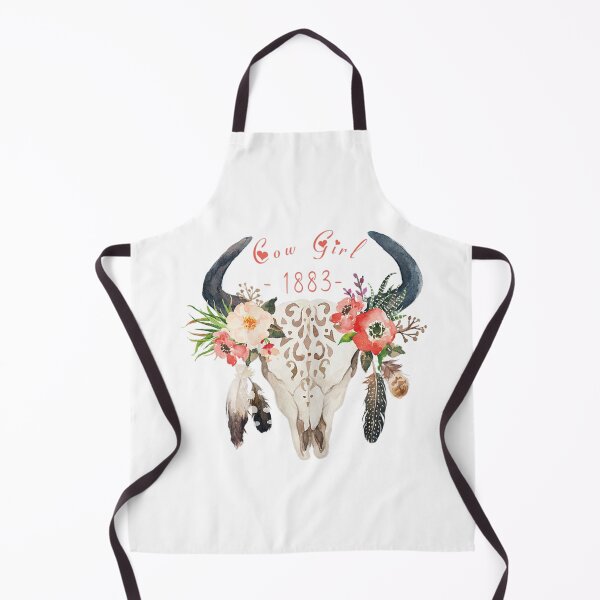 Item preview, 1883 Boho Cow Skull Cute Country Western Yellowstone designed and sold by JenniaStore.