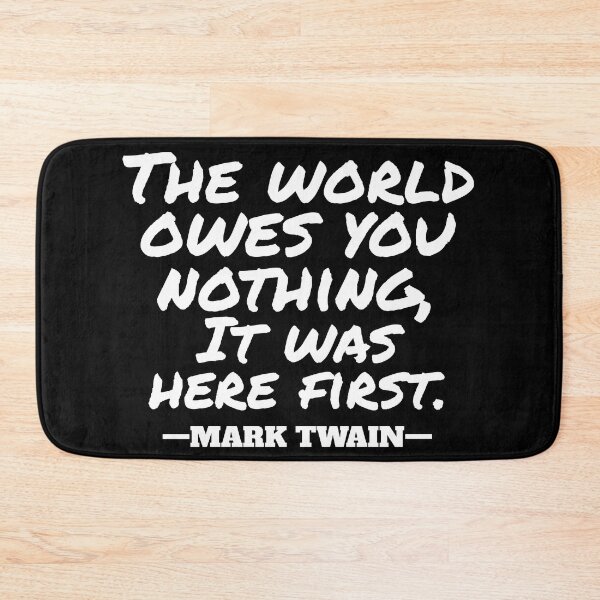 Item preview, The world owes you nothing designed and sold by Recoshet.