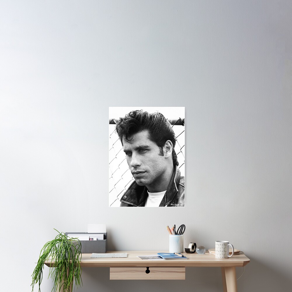 "John travolta grease" Poster for Sale by robadict Redbubble