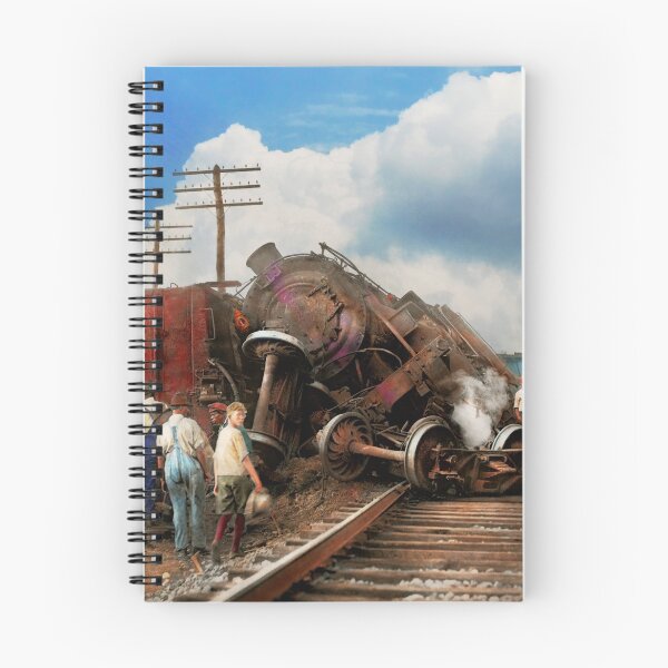 Item preview, Train - Accident - Butting heads 1922 designed and sold by Mike Savad Photography.