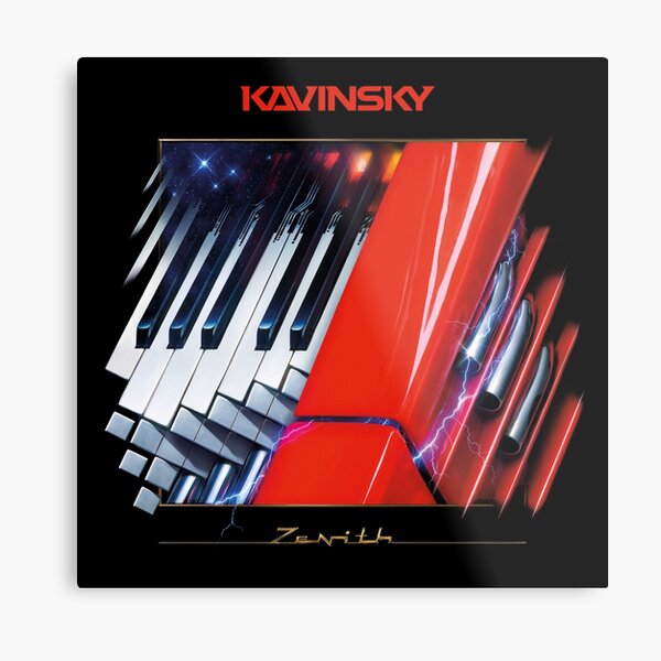 Kavinsky Nightcall Music Script Cassette Tape Song Lyric Art Print