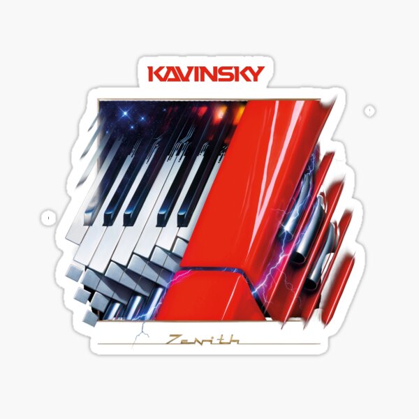 Kavinsky Nightcall 1 Album Cover Sticker