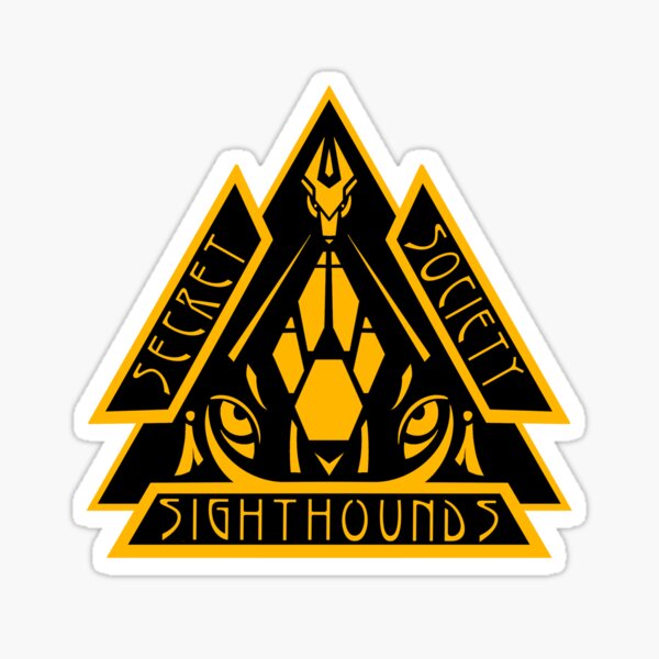 Secret Society of Sighthounds Sticker