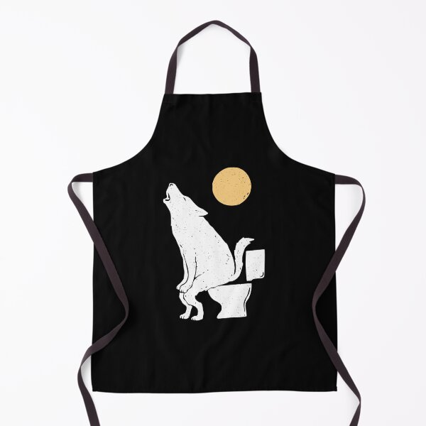 Item preview, Funny Howling Wolf under Full Moon for men and women  designed and sold by Faty-Za.
