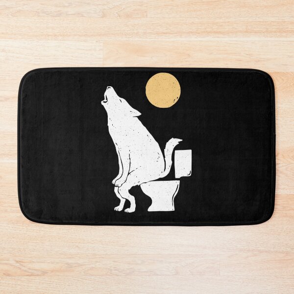 Item preview, Funny Howling Wolf under Full Moon for men and women  designed and sold by Faty-Za.