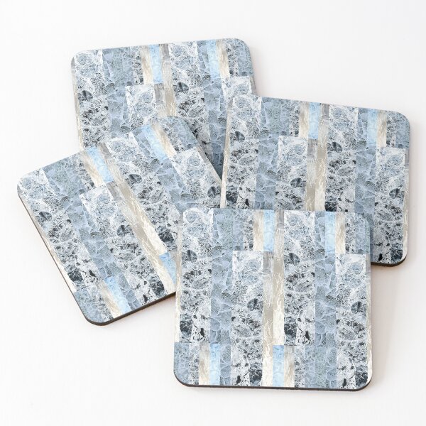 Item preview, Calming Abstract Pattern of Different Ice Forms designed and sold by lordyswiss.