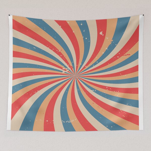 Item preview, Retro spiral design, sunburst designed and sold by retrippy.