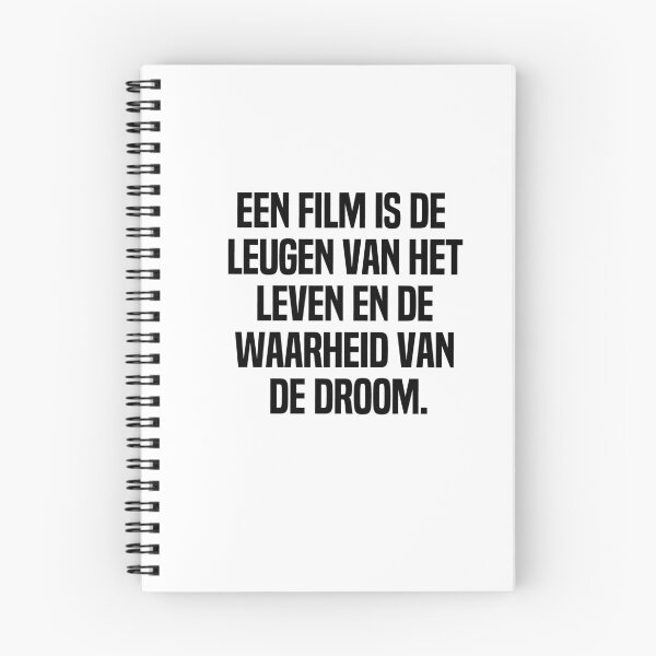 Item preview, Een Film Is De Leugen Van Het Leven En De Waarheid Van De Droom designed and sold by melshirt-shop.