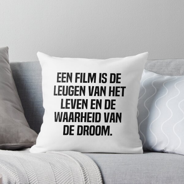 Item preview, Een Film Is De Leugen Van Het Leven En De Waarheid Van De Droom designed and sold by melshirt-shop.