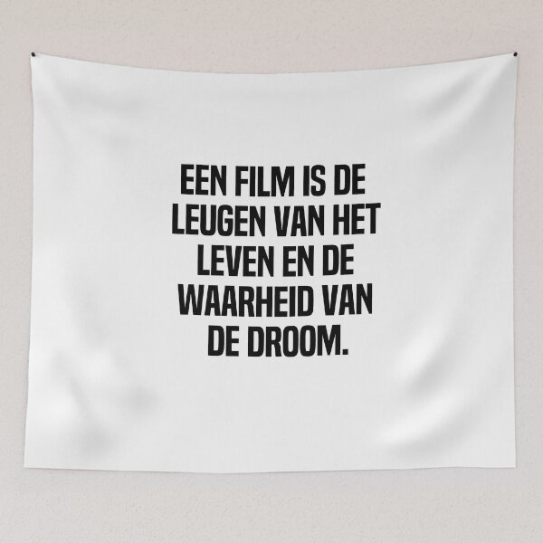 Item preview, Een Film Is De Leugen Van Het Leven En De Waarheid Van De Droom designed and sold by melshirt-shop.