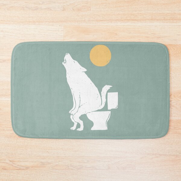 Item preview, Funny Howling Wolf under Full Moon for men and women  designed and sold by Faty-Za.