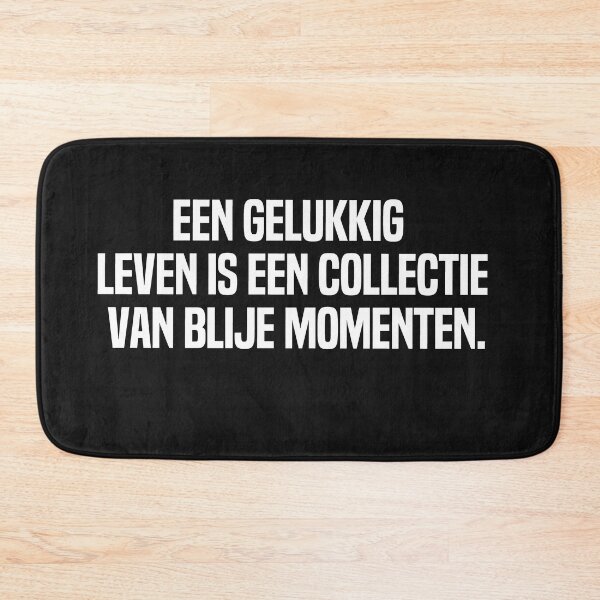 Item preview, Een Gelukkig Leven Is Een Collectie Van Blije Momenten designed and sold by melshirt-shop.