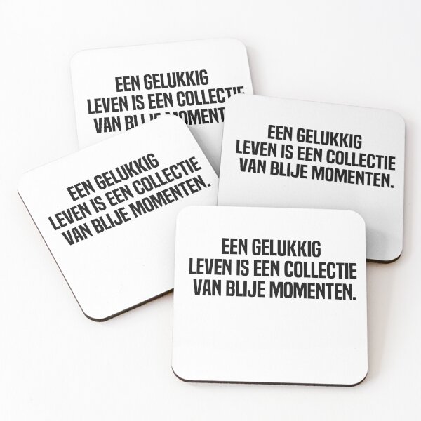 Item preview, Een Gelukkig Leven Is Een Collectie Van Blije Momenten designed and sold by melshirt-shop.