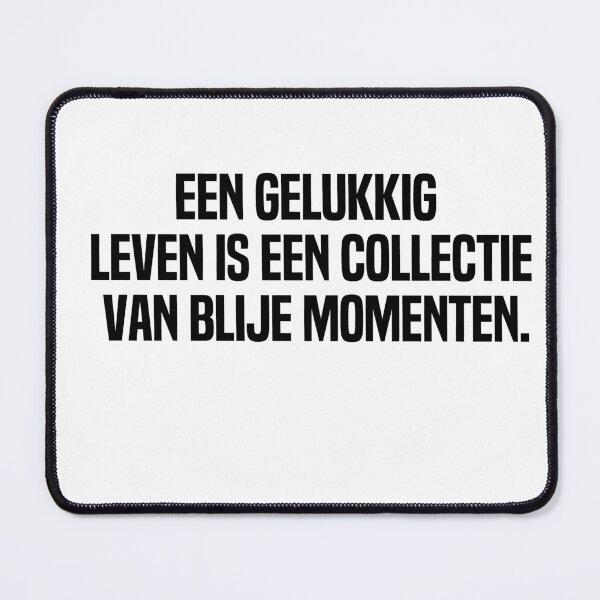 Item preview, Een Gelukkig Leven Is Een Collectie Van Blije Momenten designed and sold by melshirt-shop.