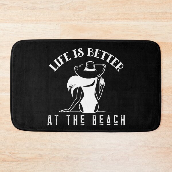 Item preview, Life Is Better At The Beach Woman Swimsuit designed and sold by LadySaltwater.