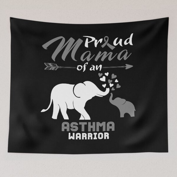 Item preview, Proud Mama Of An Asthma Warrior designed and sold by heppenp.