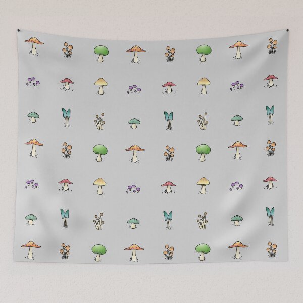 Item preview, Tiny Mushrooms designed and sold by Trickyy90.