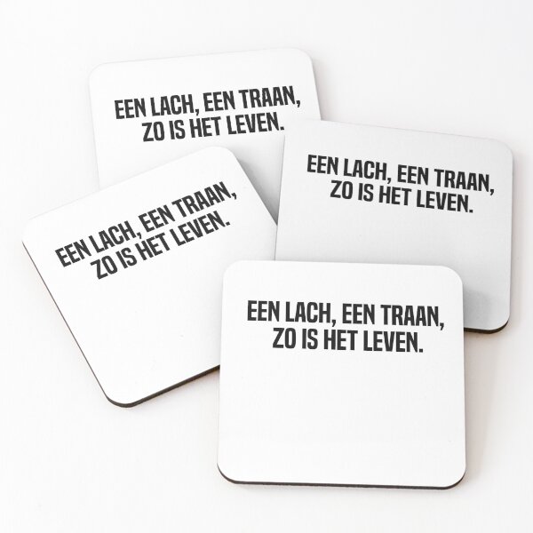 Item preview,  Een Lach Een Traan Zo Is Het Leven designed and sold by melshirt-shop.