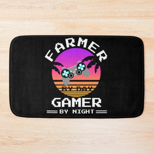 Item preview, farmer by day gamer by night designed and sold by FASHIONMED49.