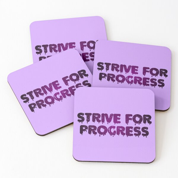 Item preview, Strive For Progress designed and sold by Organized Chaos Designs.
