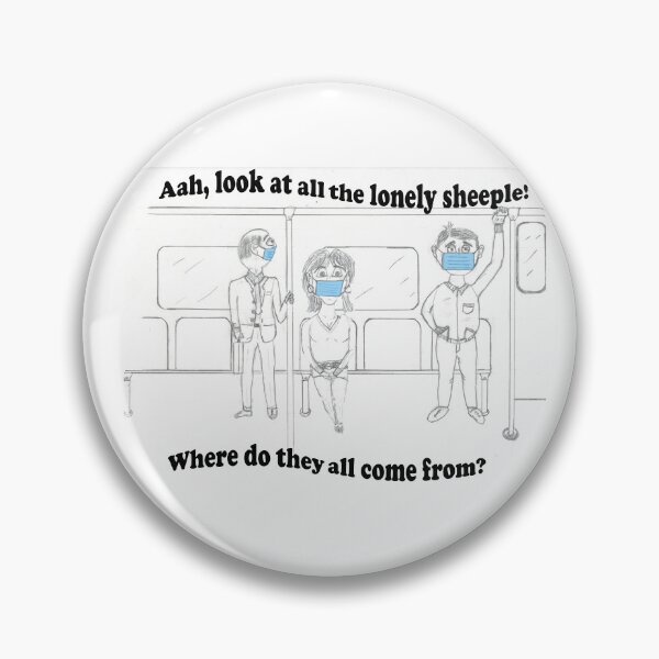 Item preview, Aah, look at all the lonely sheeple! designed and sold by Rallywear.