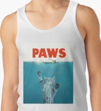 Paws - Cat Kitten Meow Parody T Shirt Tank Top